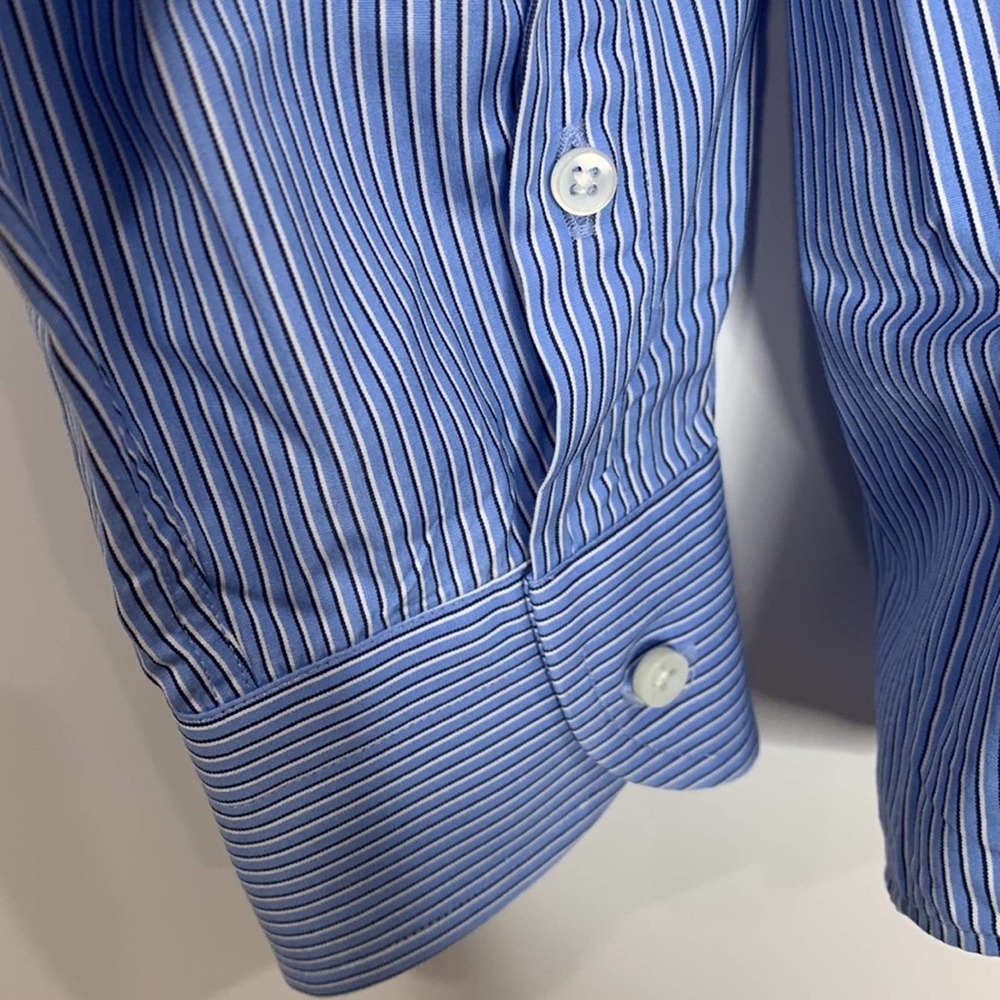 Ralph Lauren BLACK LABEL Italian Dress Shirt 17.5 neck - Picture 4 of 10